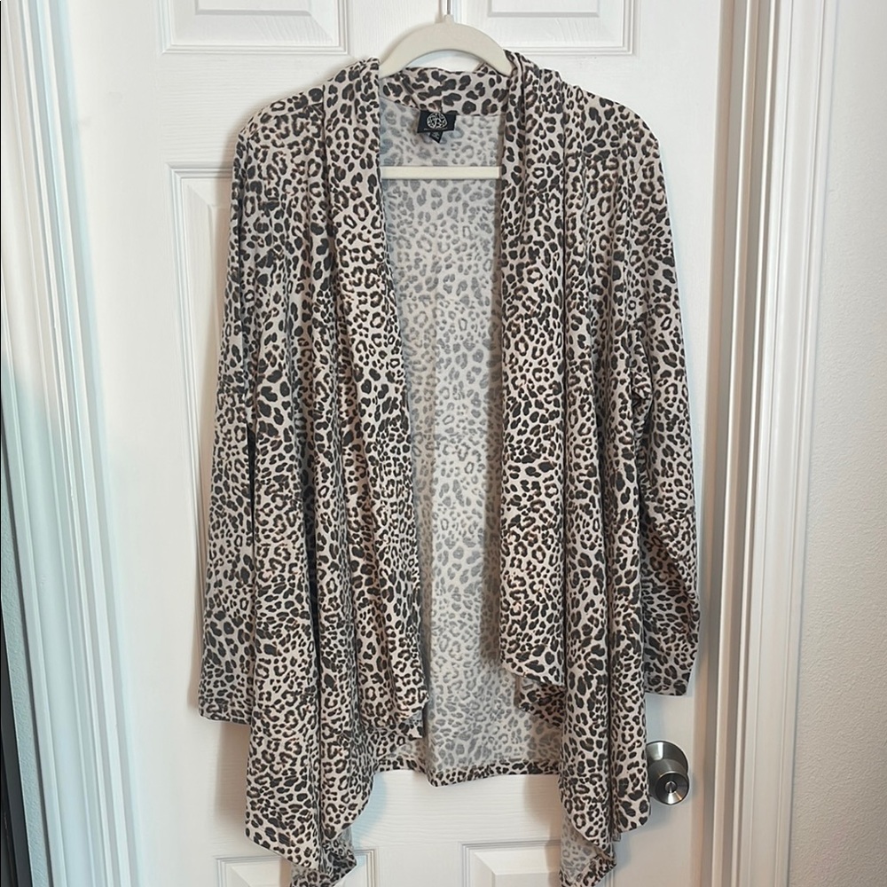 Bobeau Waterfall Cardigan